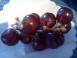 Moldy grapes found in first class