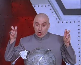 Dr. Evil - Abuser of Quotation Marks