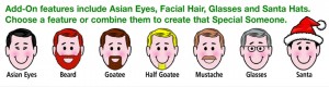 Seriously. Do those eyes even belong to a human?