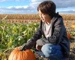 looking for the perfect pumpkin