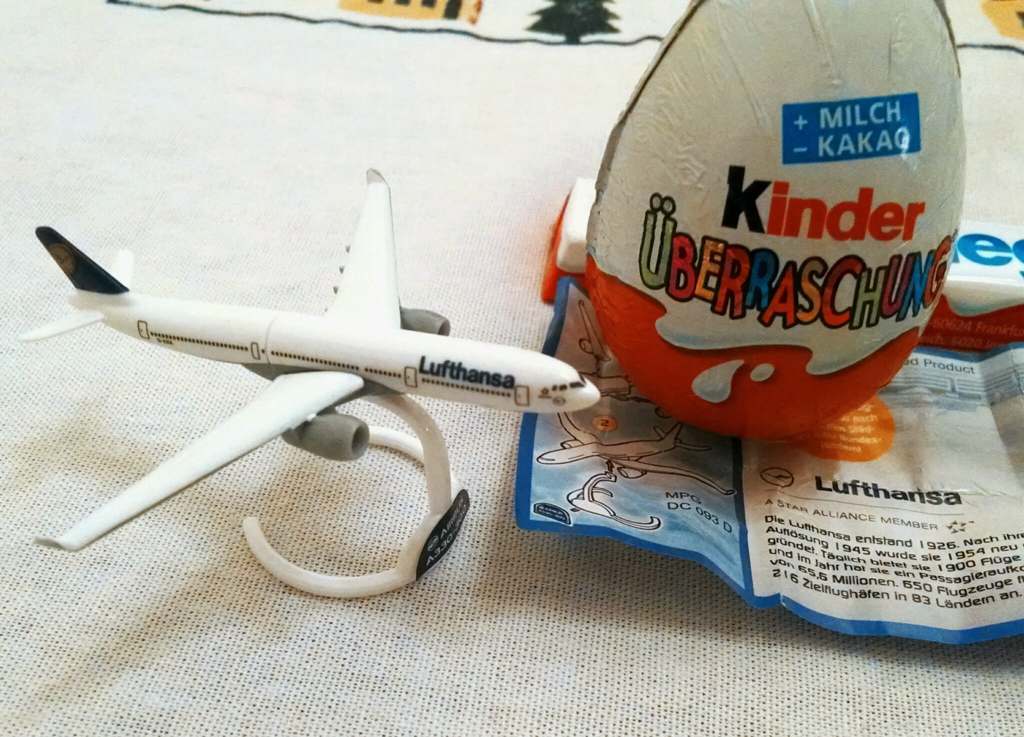 Kinder Surprises are the surprise I learned about the U.S.